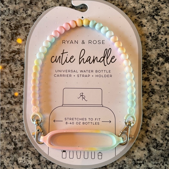 Ryan & Rose Other - ♥️💖 Ryan & Rose Cutie Handle Universal Water Bottle Carrier Strap Holder NWT